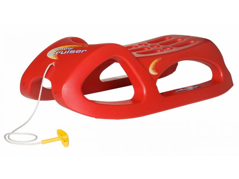  Traineau rollysnow cruiser rouge 200122 - Conforama A