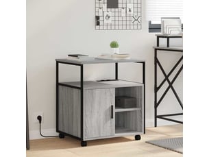 Commode 1 tiroir(s)    <strong></strong> <strong></strong> coloris gris largeur 61 cm