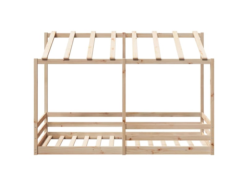  Lit pour enfants - lit jeune sans matelas 90x200 cm bois pin massif  - Conforama D