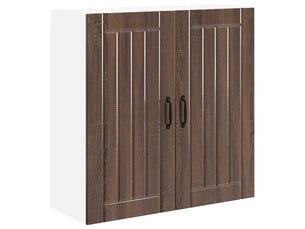 Armoire de cuisine chêne brun 80x31x80cm bois d'ingénierie shl7631