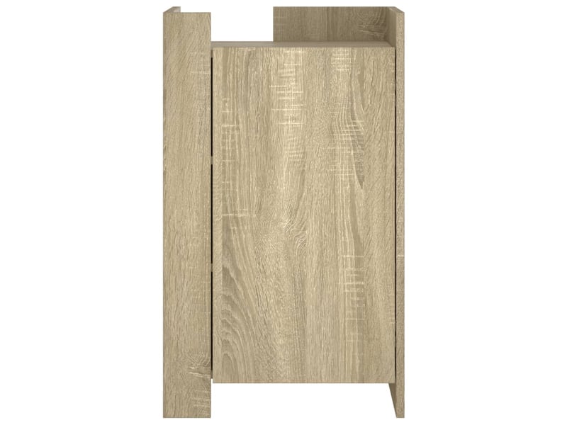  Buffet - bahut - meuble de rangement chêne sonoma 45x35x75 cm bois d'ingénierie  - Conforama D