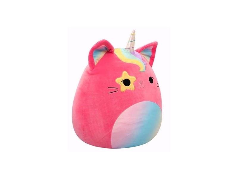  Peluches licorne chat sienna 50 cm yeux etoiles rose SQU0191726093053 - Conforama B