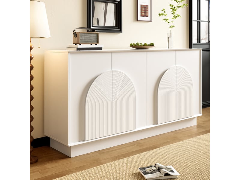  Lit canapé capitonné en velours doux rose et blanc crème 90x190 cm avec deux tiroirs et barrières, lit multifonction sans matelas  - Conforama D