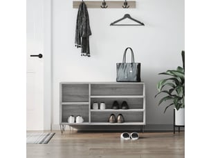 Meuble à chaussures 3 paire(s)  <strong></strong>  <strong></strong> coloris gris