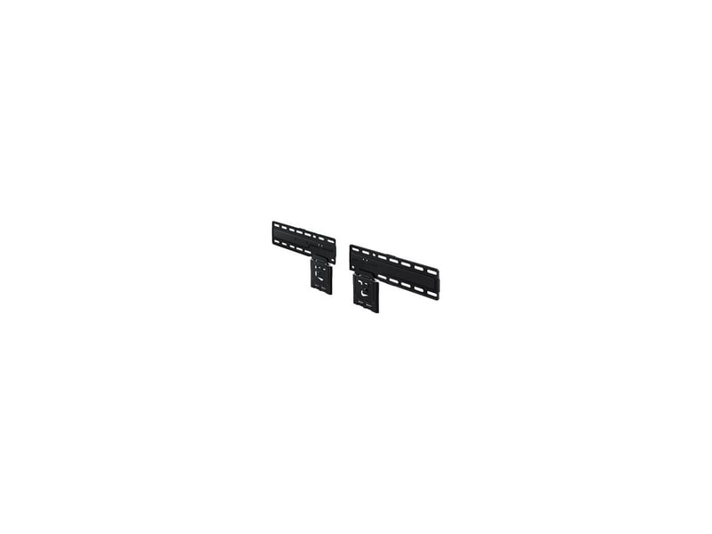 Support mural tv slim fit fixe 50 kg acier noir 5,3 mm 8265631 - Conforama B