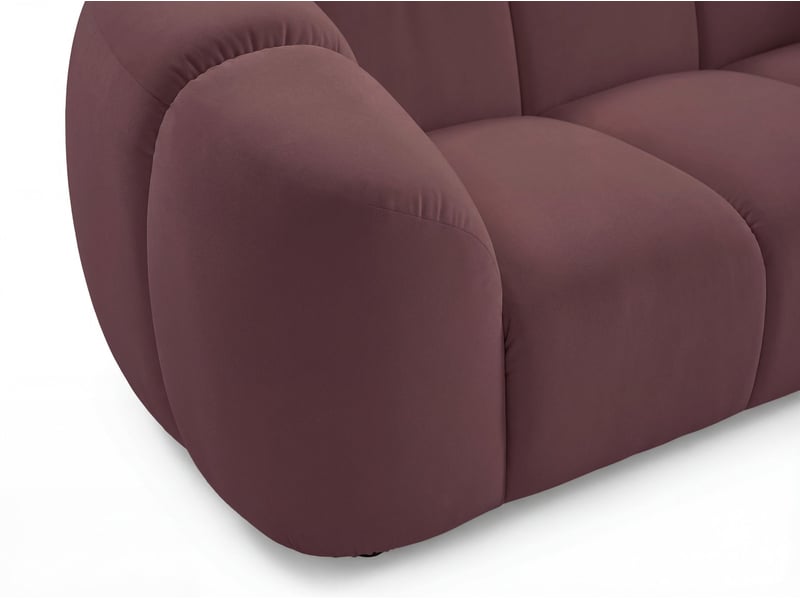 Selsey millma - canapé - 180 cm - velours rose Millma - Conforama E