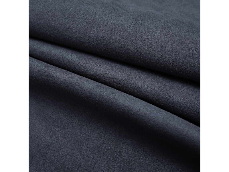  Lot de 2 rideaux occultants, rideaux black-out avec anneaux métal anthracite 140x175cm cf44855  - Conforama D