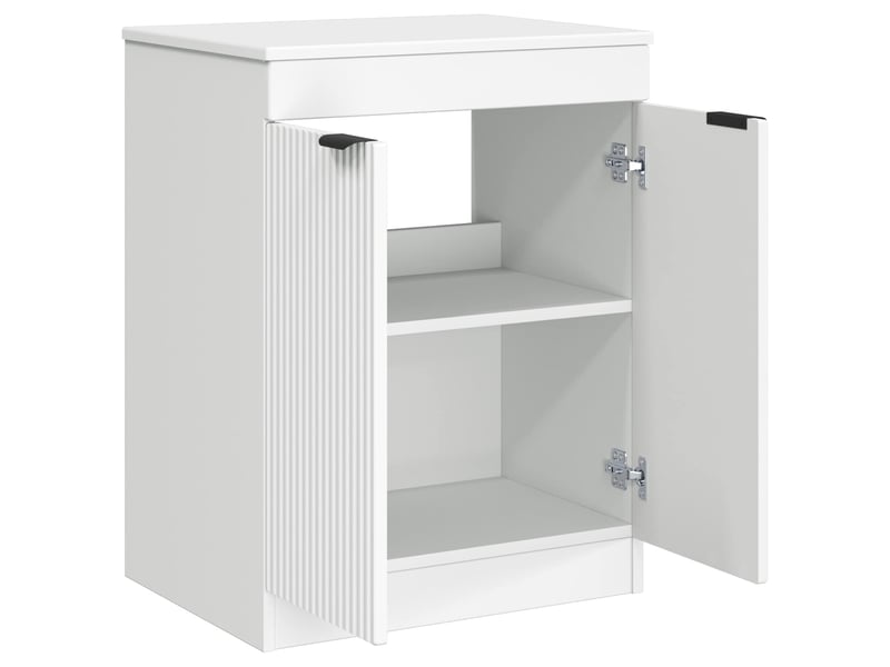  Armoire de salle de bain, meuble de rangement blanc 54x41x70 cm shl4900  - Conforama D