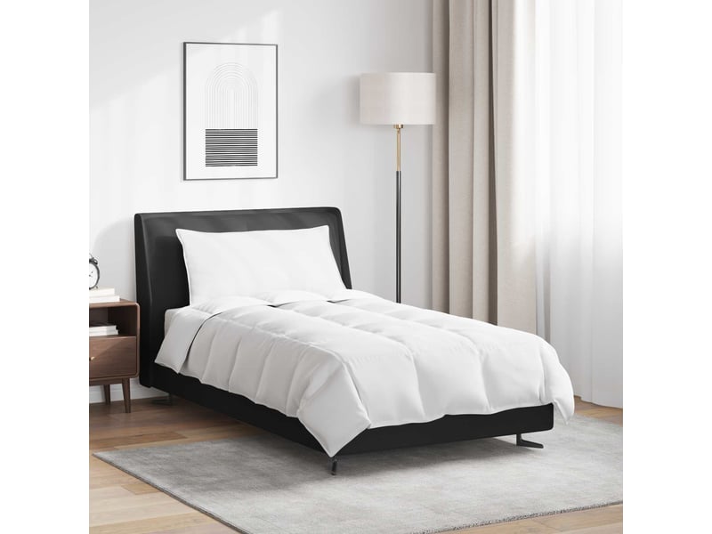  Duvet d'hiver avec oreiller 2 pcs - couette blanc plume de canard  - Conforama B