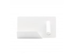 Applique murale fabrilamp miguel angel blanc led intégrée 3 w 150 lm 4000 k 16x28x12 cm