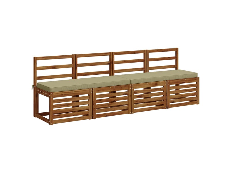  Coussin de banc, coussin d'assise, coussin pour chaisecanapé 1 pièce vught 100 % polyester vert clair cf52400  - Conforama C