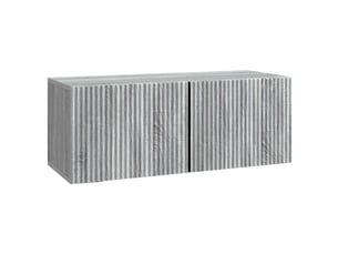 Meuble tv coloris gris 78.5 cm <strong></strong>  <strong></strong>
