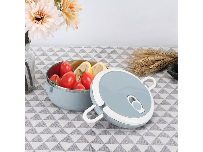  Boîte déjeuner isotherme inox 304 étanche 15cm - idéale bureau &amp; repas court - comfortxl  - Conforama B