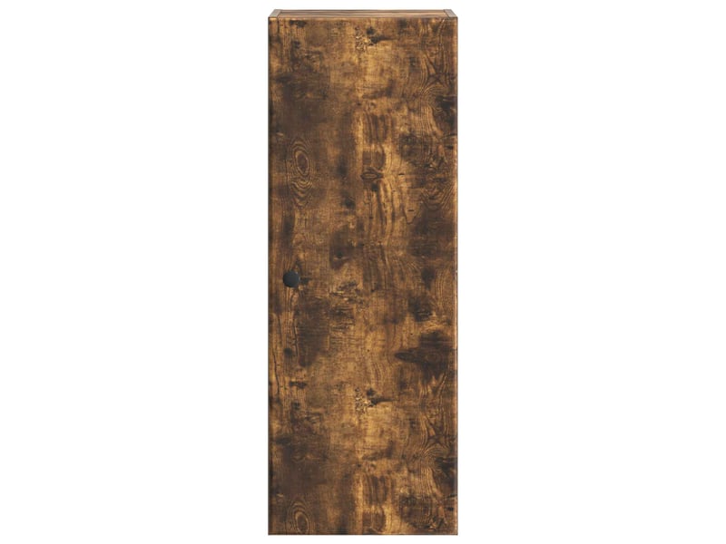  Armoire murale salon 33x34,5x90cm bois d'ingénierie chêne fumé shl5887  - Conforama D