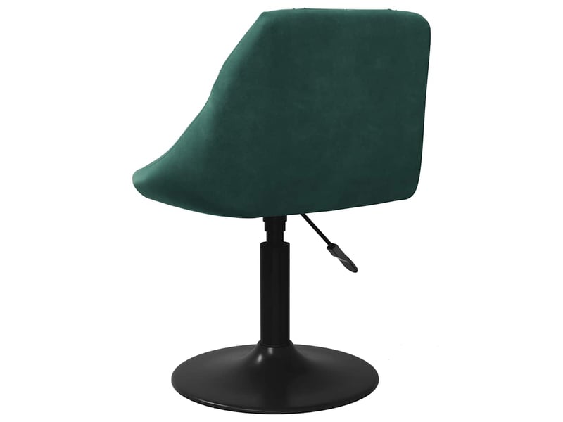  Tabouret de bar, chaise de bar vert foncé velours shl65423  - Conforama E