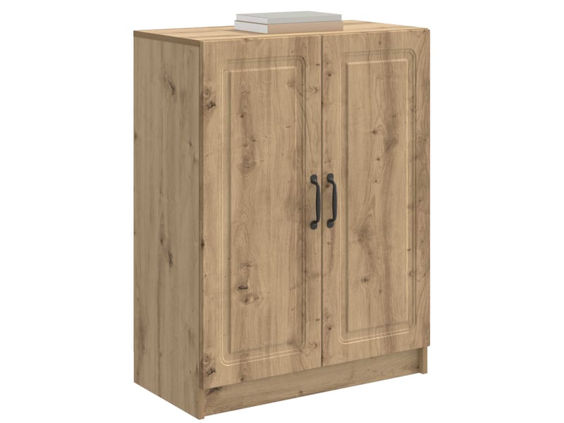  Buffet - bahut - meuble de rangement chêne artisanal 66 x 34,5 x 87 cm bois d'ingénierie  - Conforama C