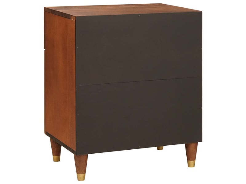  Tables de chevet 50 x 33 x 60 cm bois de mangue massif  - Conforama E