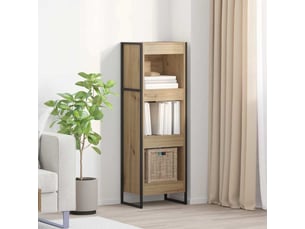 Bibliotheque coloris bois clair <strong></strong> <strong></strong> - 40 cm x 121 cm