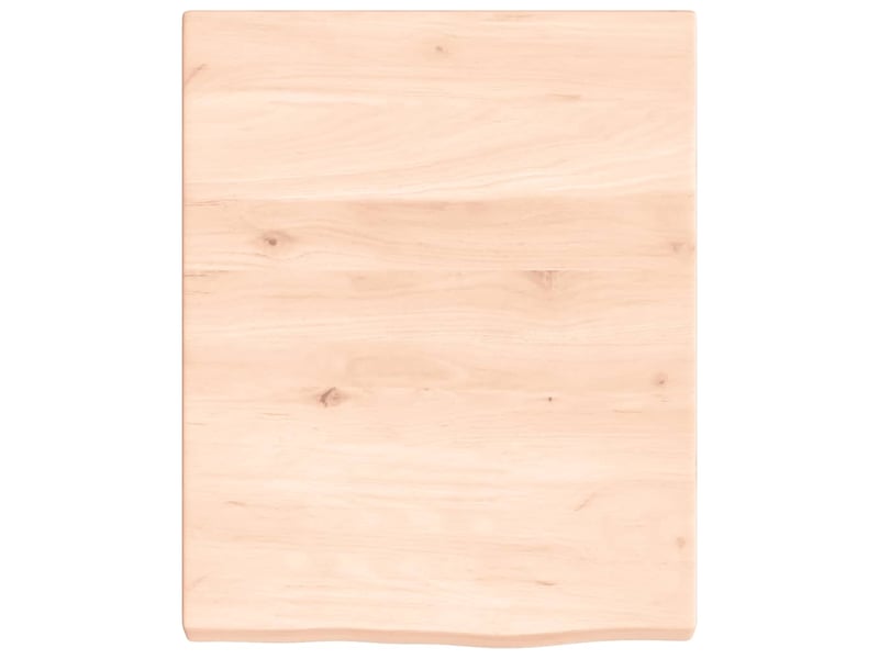  Comptoir de salle de bain, plan de travail 40x50x(2-4)cm bois massif non traité cf65731  - Conforama D