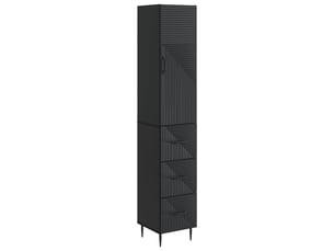 Armoire <strong></strong> <strong></strong> coloris noir largeur 33 cm