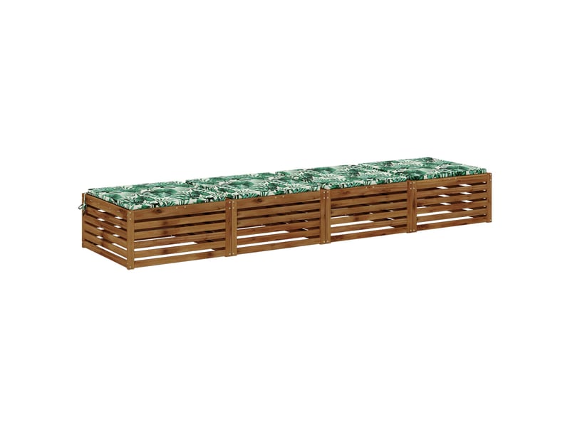 Lot de 4 coussins de siège, coussins d'assise soest 100 % polyester cf60153 - Conforama C