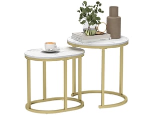 Table basse  coloris doré  T1003-01-10655