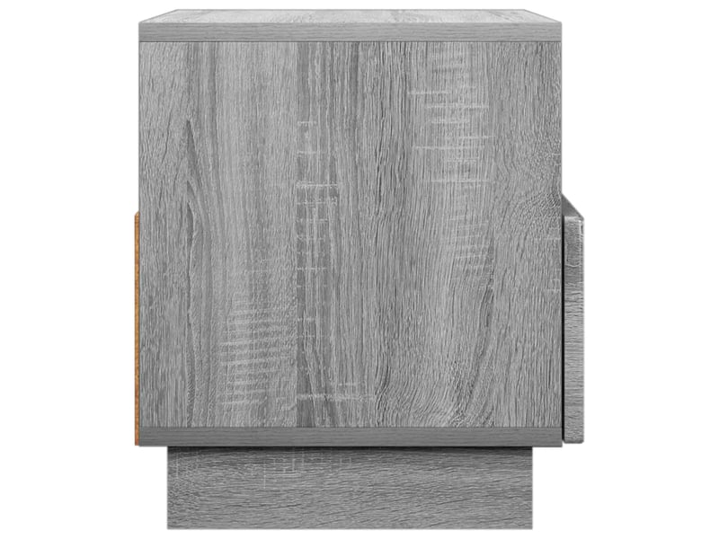  Meuble tv moderne, banc tv 60x34.5x40 cm sonoma gris bois d'ingénierie shl36241  - Conforama E