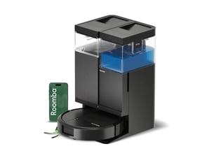 Aspirateur robot aspirant et lavant IROBOT ROOMBA PLUS 515 BLACK - connectée Navigation laser