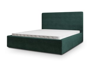 Lit coffre 140x200 cm <strong>MASSENO</strong>  <strong></strong> coloris vert