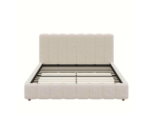 Lit coffre 160x200 cm GUTENT   coloris blanc