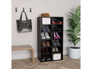 Meuble à chaussures 3 paire(s)  <strong></strong>  <strong></strong> coloris noir