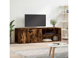 Meuble tv coloris marron 120 cm   