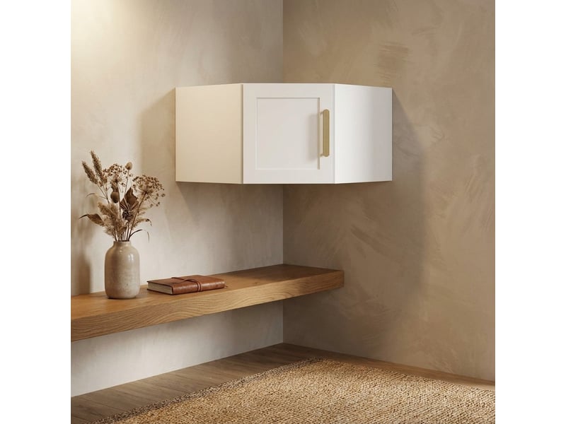  Armoire murale d'angle gain de place urban  - Conforama B