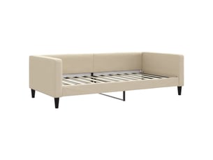 Lit simple 100x200 cm coloris beige