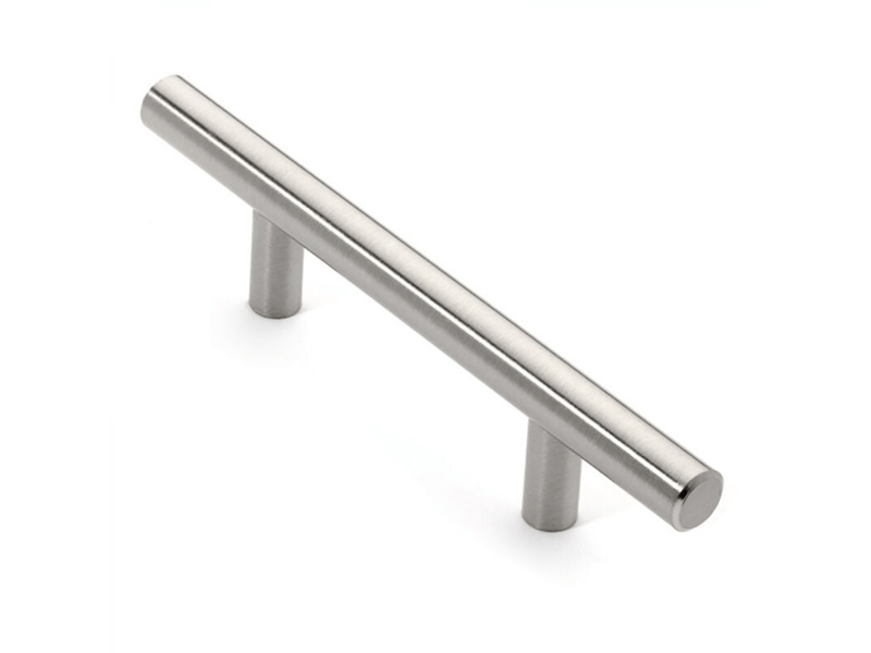  20 unités de poignée de porte en forme de t, poignées en acier inoxydable pour meubles de cuisine - distance entre les trous de 64 mm  - Conforama B