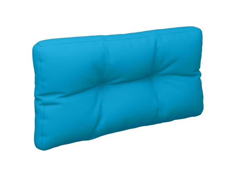  Lot de 2 coussins de palette, coussins de canapé bleu clair tissu cf59499  - Conforama D