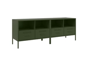 Meuble tv coloris vert  <strong></strong>  <strong></strong>