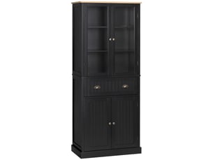 Buffet 4 porte(s) 1 tiroir(s) T1003-01-18026 coloris noir