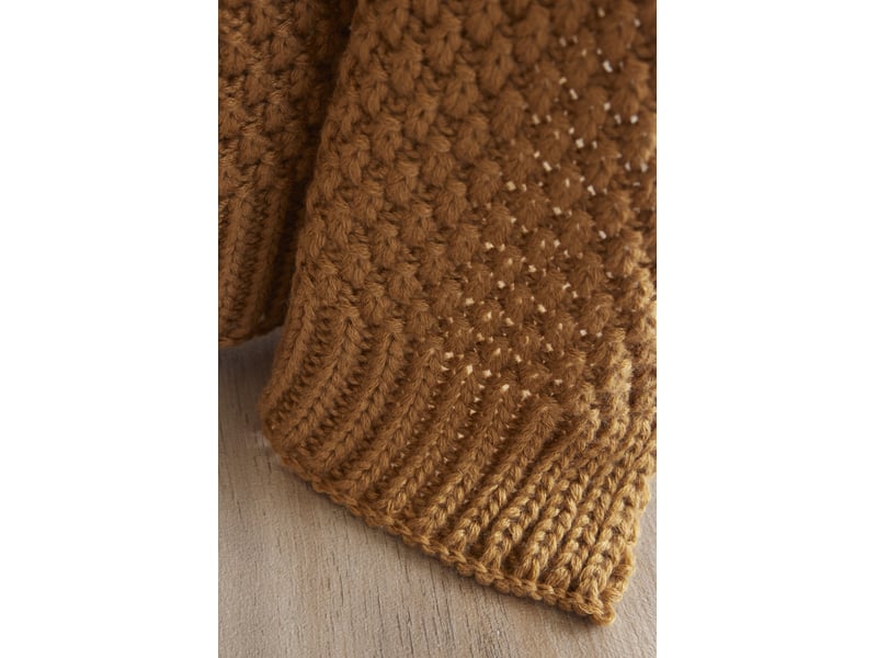  Plaid 125 x 150 cm polyester tricot uni olympia camel 15695 - Conforama C