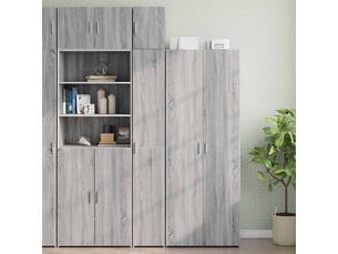 Armoire <strong></strong> <strong></strong> coloris gris largeur 30 cm