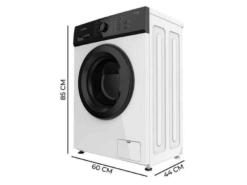 Machine à laver cecotec dresscode 620 1000 rpm 6 kg  - Conforama C