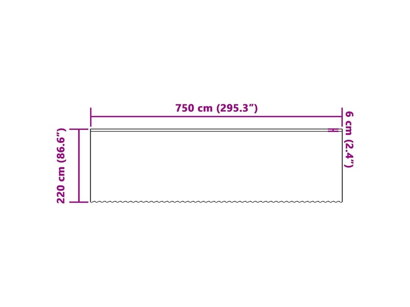  Rideau en dentelle, rideau ajouré, voilage blanc 220 x 750 cm polyester cf43731  - Conforama E