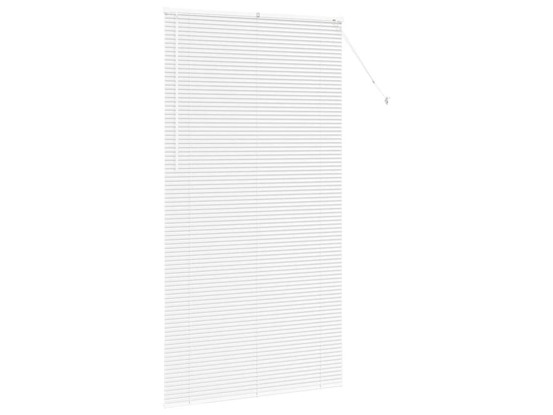  Store vénitien, store de fenêtre blanc 220 x 115 cm 25 mm aluminium cf47789  - Conforama E