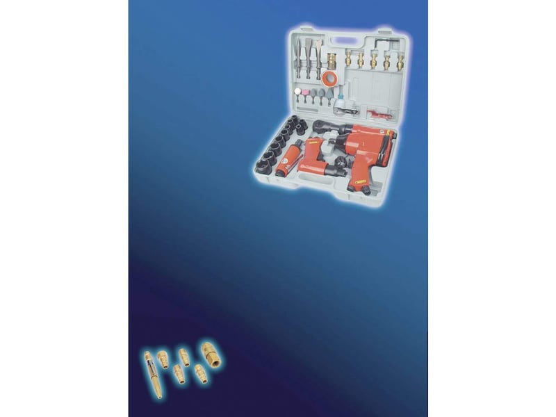  Mannesmann 15033 set d'outils air comprimé avec accessoires 33 pièces (import allemagne)  - Conforama D