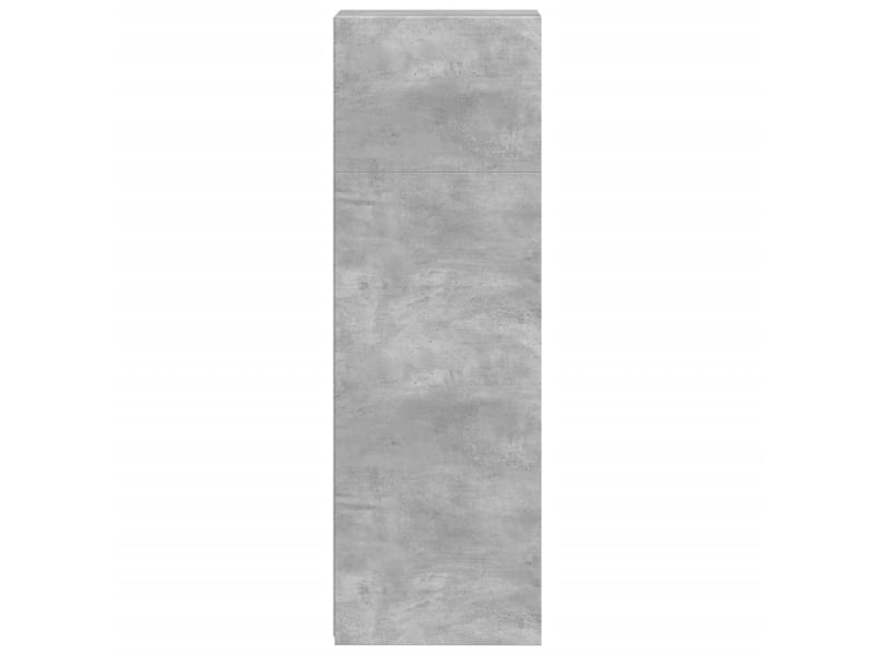  Buffet - bahut - meuble de rangement gris béton 30x41x124 cm bois d'ingénierie  - Conforama E