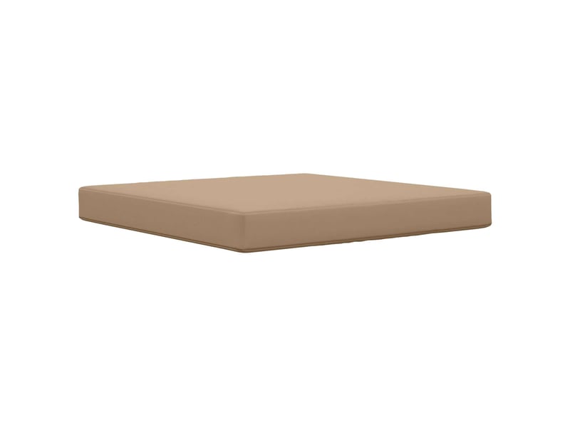  Coussin de canapé d'extérieur, coussin de chaise polyester taupe 80 x 80 cm cf54169  - Conforama D
