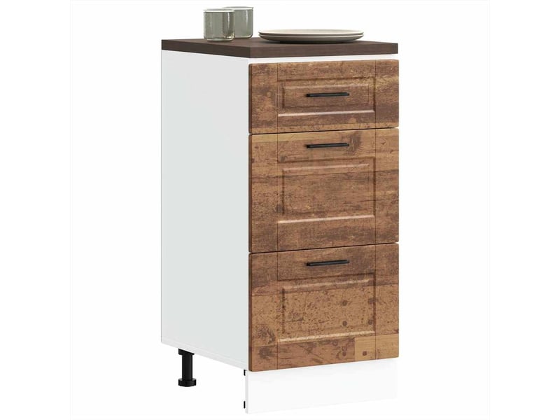 Meuble de rangement, armoire de cuisine porto vieux bois bois d'ingénierie shl6036 - Conforama B