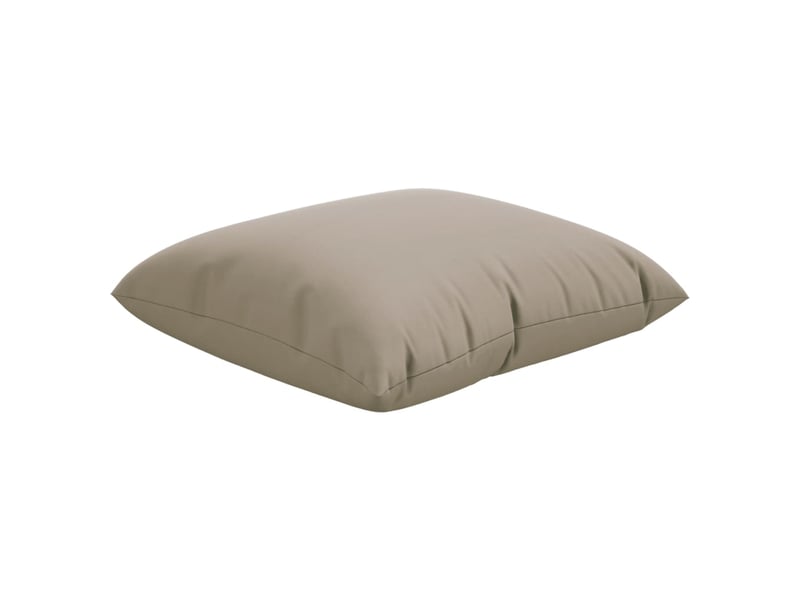  Lot de 4 coussins de canapé, coussins décoratifs taupe 40x40 cm tissu cf59244  - Conforama E