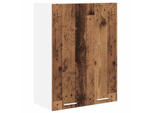 Meuble de rangement, armoire suspendue bois ancien 60x31x80cm bois d'ingénierie shl5691