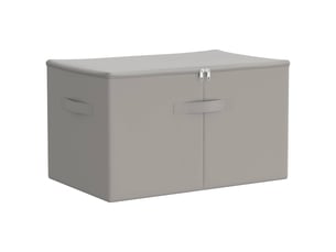 Boîte de rangement tissu intissé 60x43x35 cm 90,3 l gris